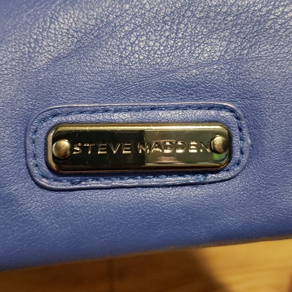 Steve Madden blue clutch - Picture 8 of 8